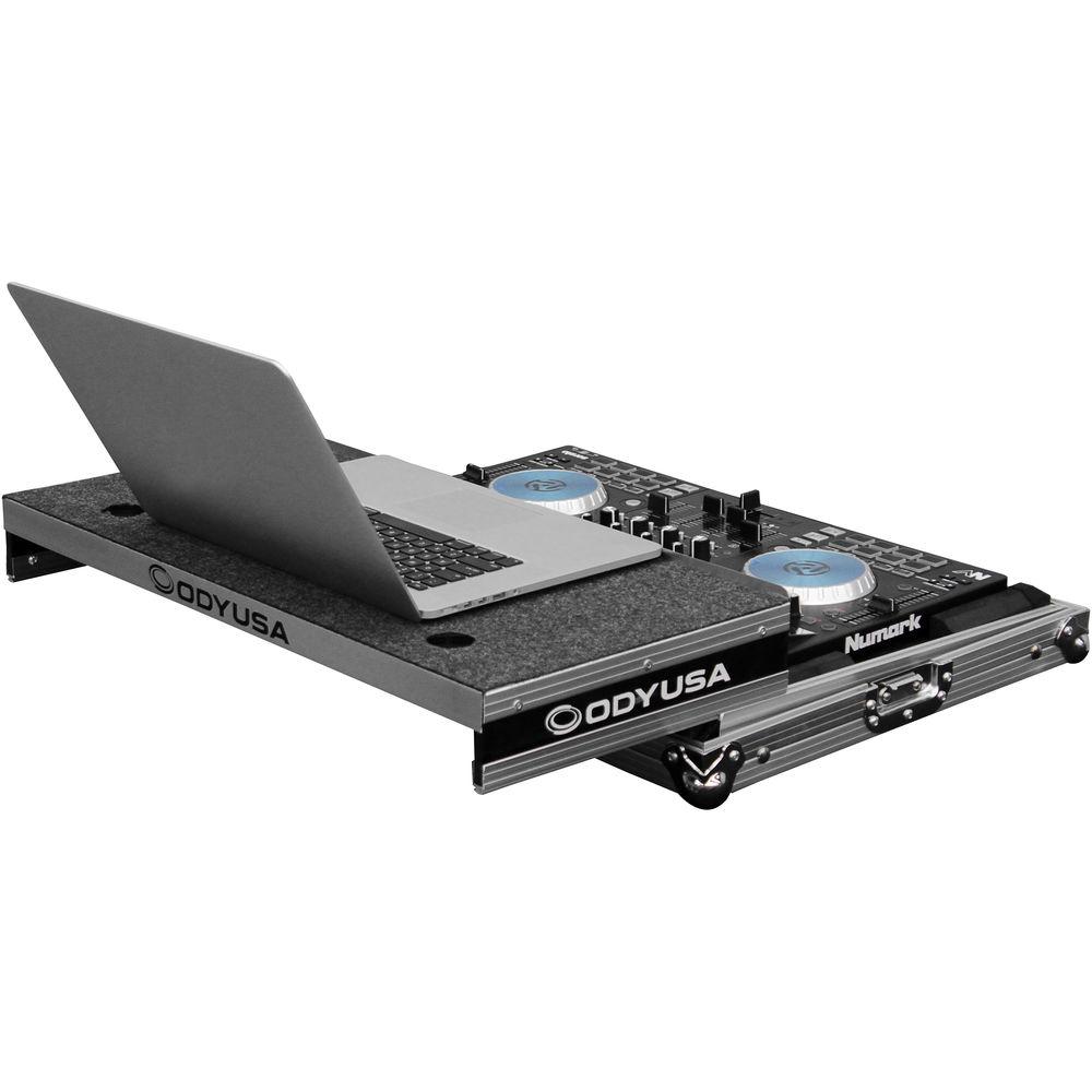 Odyssey Innovative Designs Flight Zone Low Profile Glide Style Case for Numark NV NVII DJ Controllers