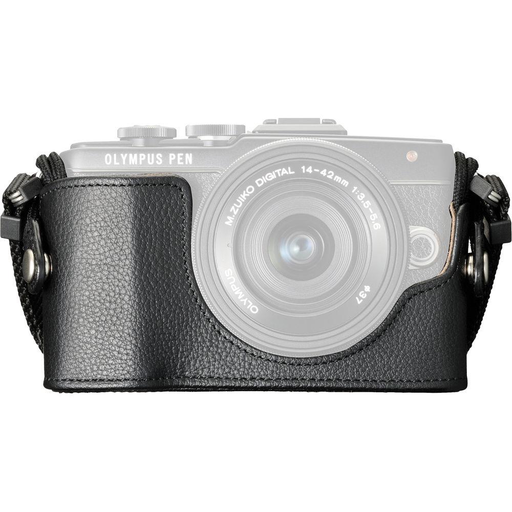 Olympus CS-45B Genuine Leather Body Jacket for E-PL7 Digital Camera