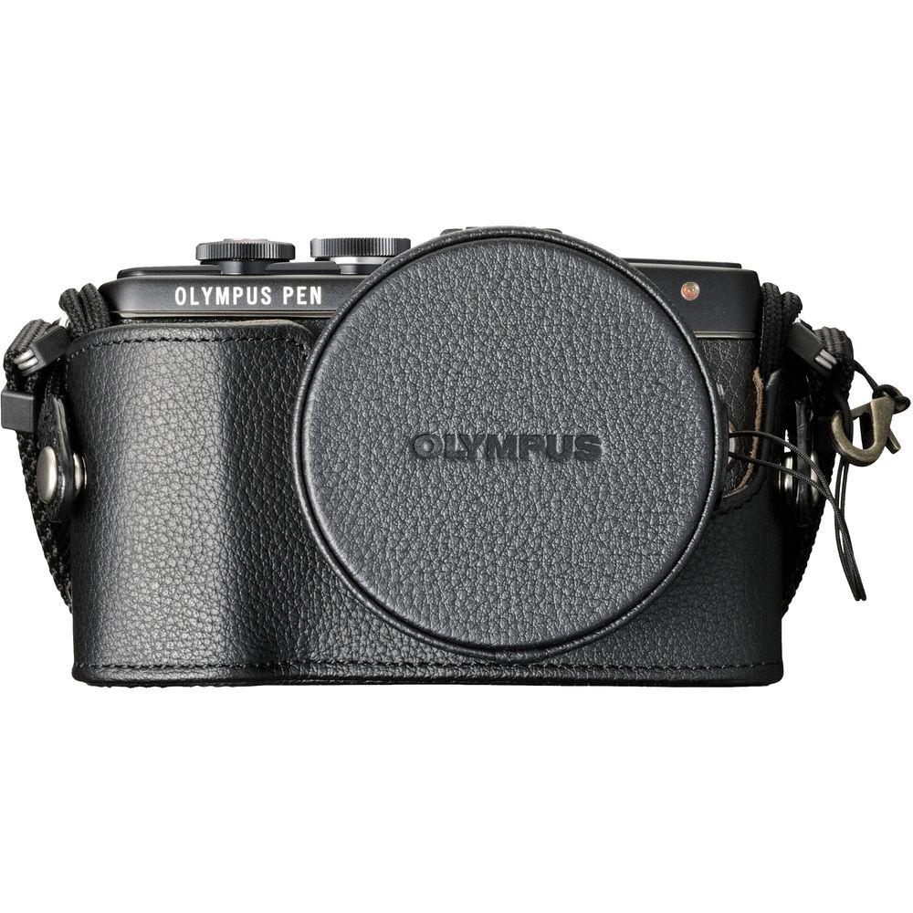 Olympus CS-45B Genuine Leather Body Jacket for E-PL7 Digital Camera