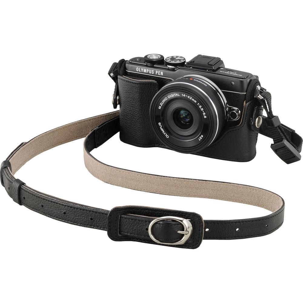 Olympus CS-45B Genuine Leather Body Jacket for E-PL7 Digital Camera