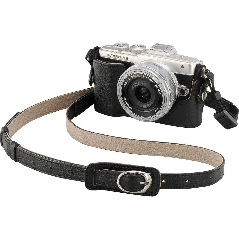 Olympus CS-45B Genuine Leather Body Jacket for E-PL7 Digital Camera