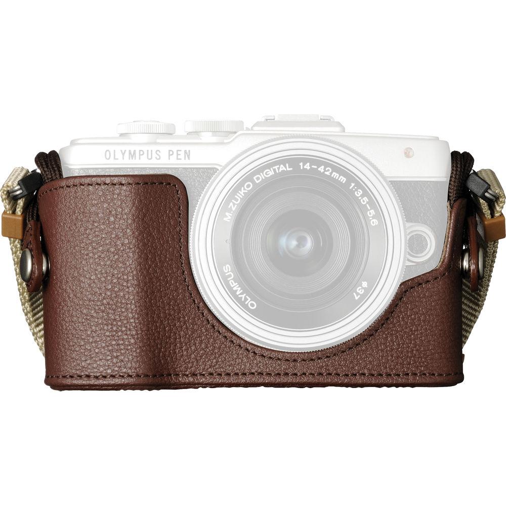 Olympus CS-45B Genuine Leather Body Jacket for E-PL7 Digital Camera