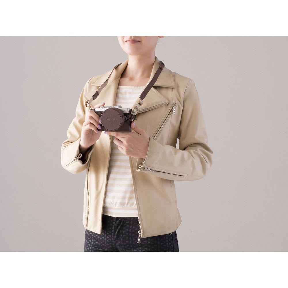 Olympus CS-45B Genuine Leather Body Jacket for E-PL7 Digital Camera