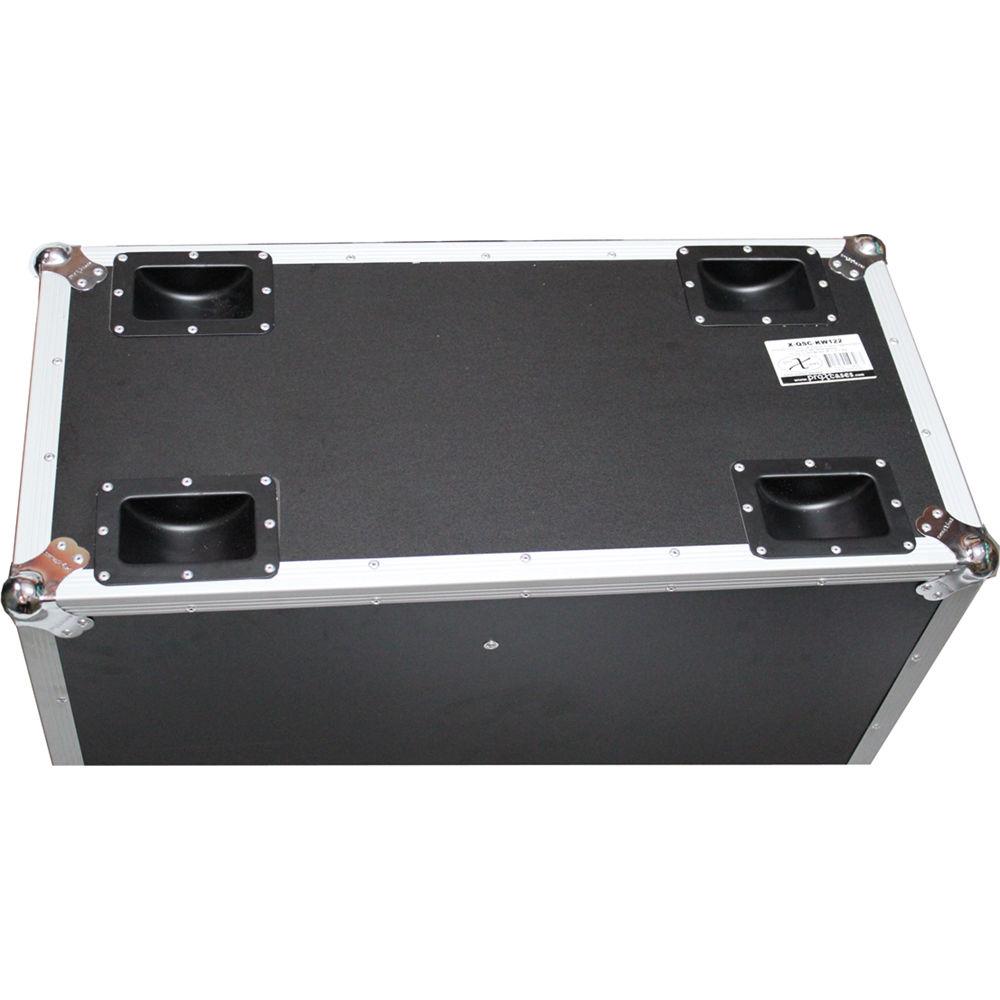 ProX ATA Flight Case for Two QSC-KW153 Speakers