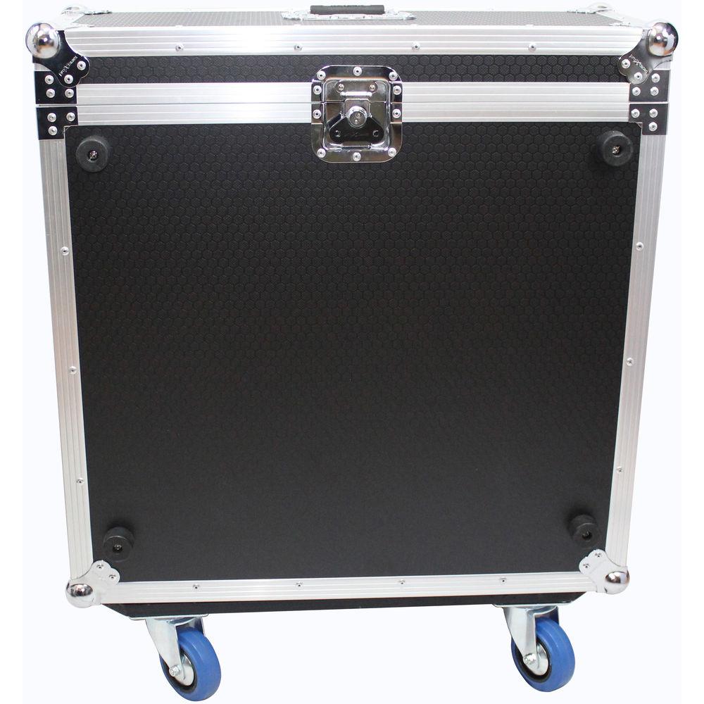 ProX Flight Case with Doghouse and Wheels for Allen & Heath QU-32 Digital Mixer