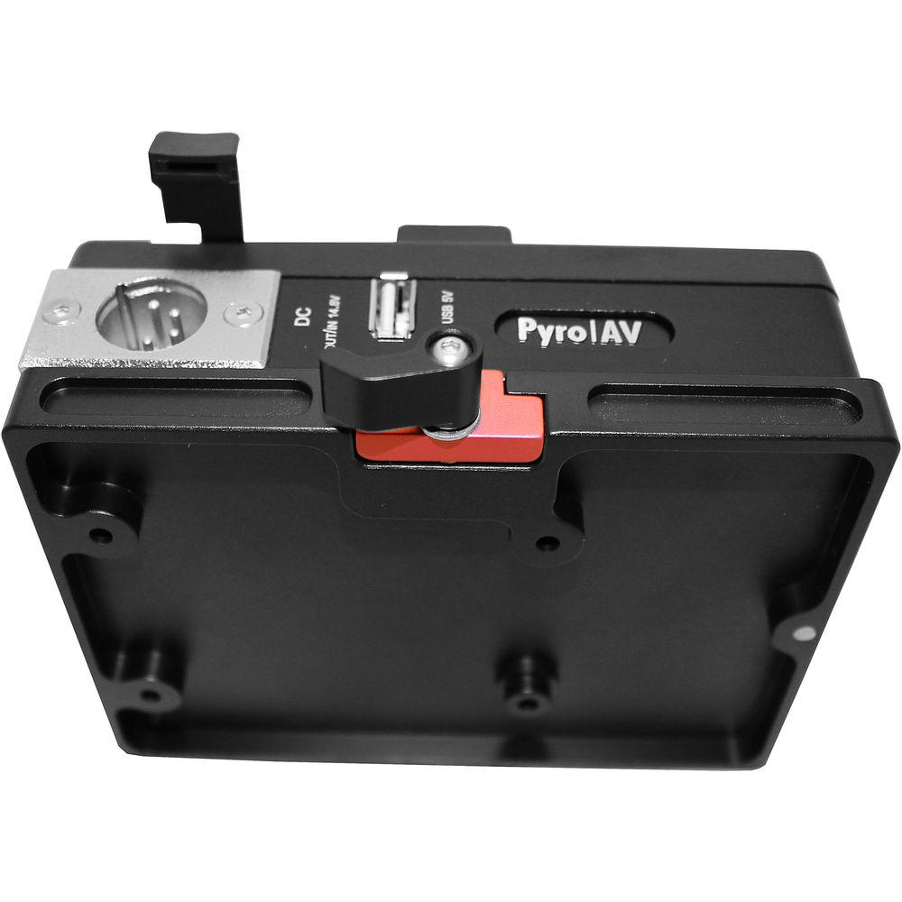 Pyro AV Power Supply with Five Outputs and URSA Mounting Plate