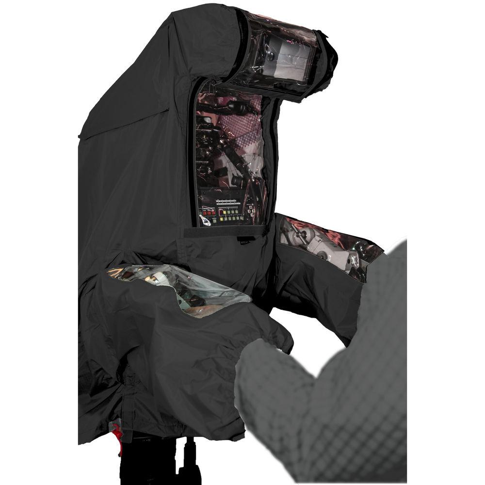 ShooterSlicker MTO-S5-B Raincover for Studio Camera with Box Lens and 7 - 9" Monitor