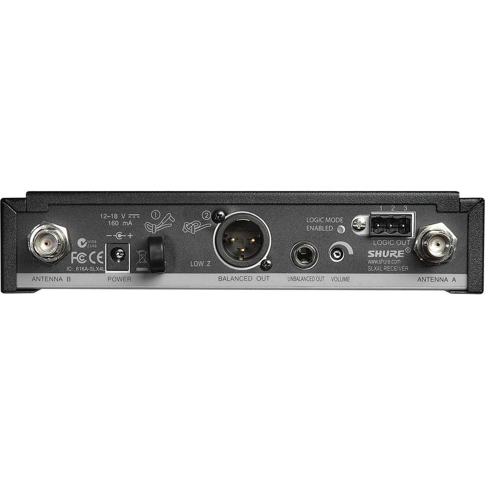 Shure SLX4L Wireless Microphone Receiver