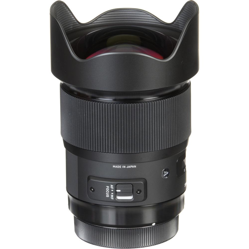 Sigma 20mm f 1.4 DG HSM Art Lens for Nikon F