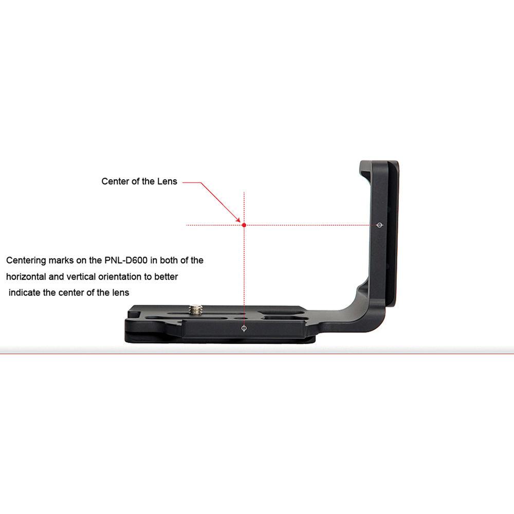 Sunwayfoto PNLD600R L-Bracket for Nikon D600 DSLR Cameras