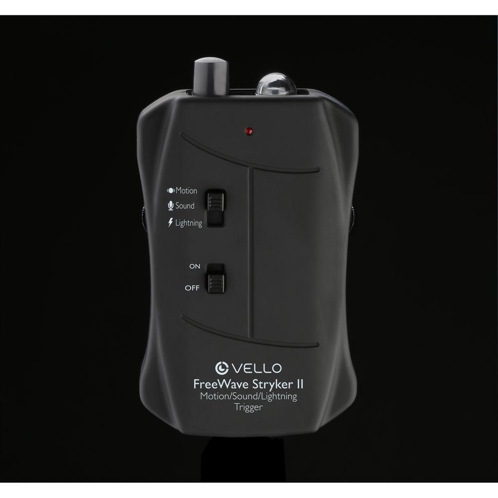 Vello FreeWave Stryker II Motion Sound Lightning Trigger for Select Nikon Cameras