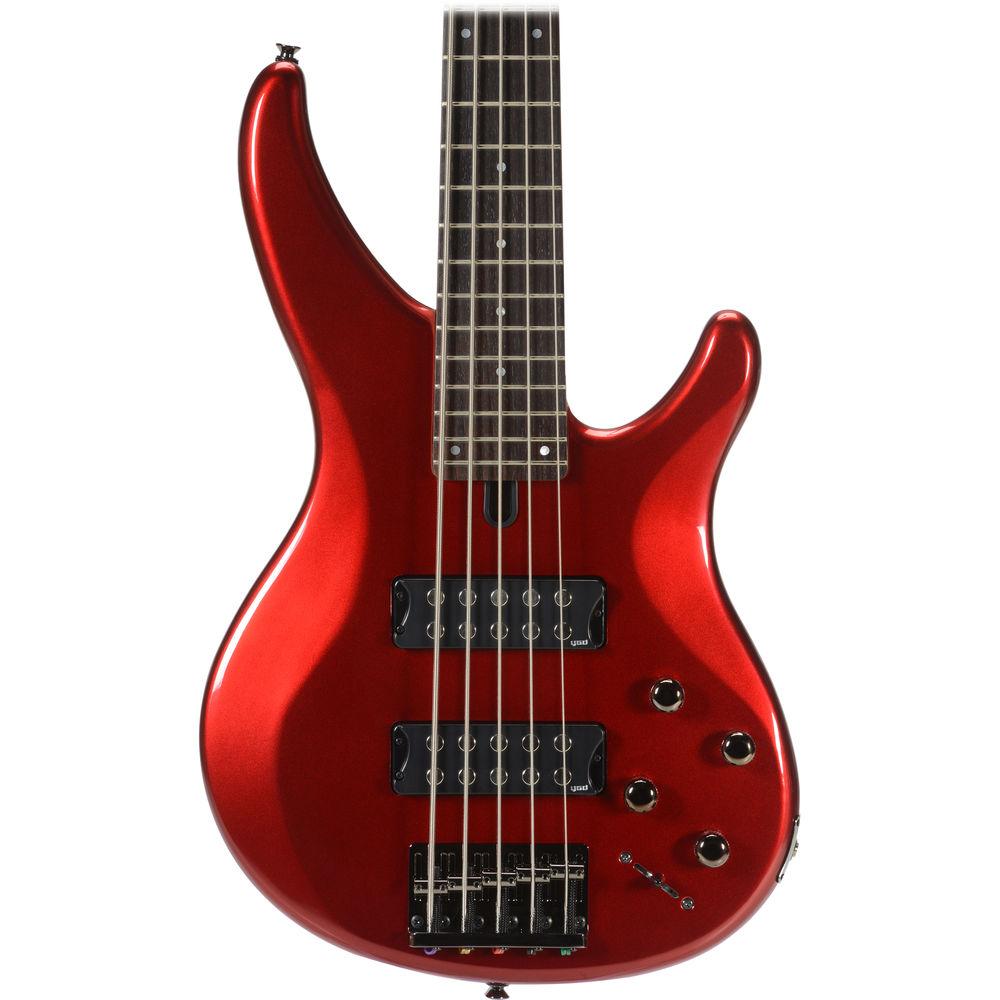 Yamaha TRBX305 5-String Electric Bass Candy Apple Red