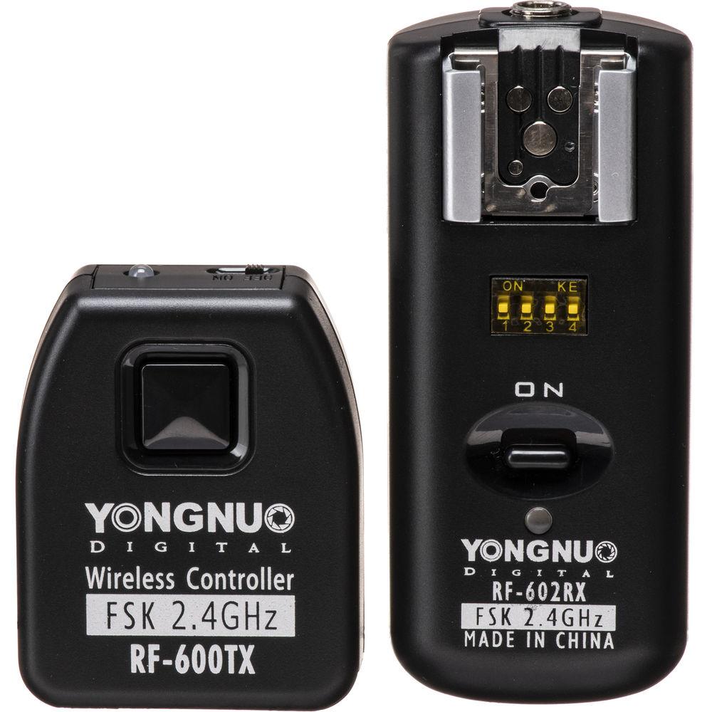 Yongnuo RF-602C Wireless Flash Trigger Set for Select Canon Cameras