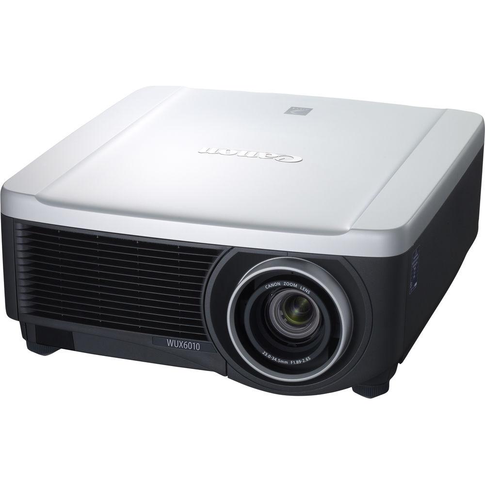 Canon REALiS WUX6010 6000-Lumen WUXGA LCoS Projector with 1.5x Zoom Lens