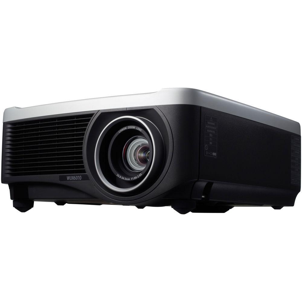 Canon REALiS WUX6010 6000-Lumen WUXGA LCoS Projector with 1.5x Zoom Lens