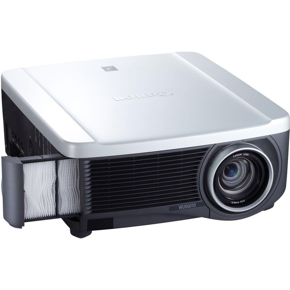 Canon REALiS WUX6010 6000-Lumen WUXGA LCoS Projector with 1.5x Zoom Lens
