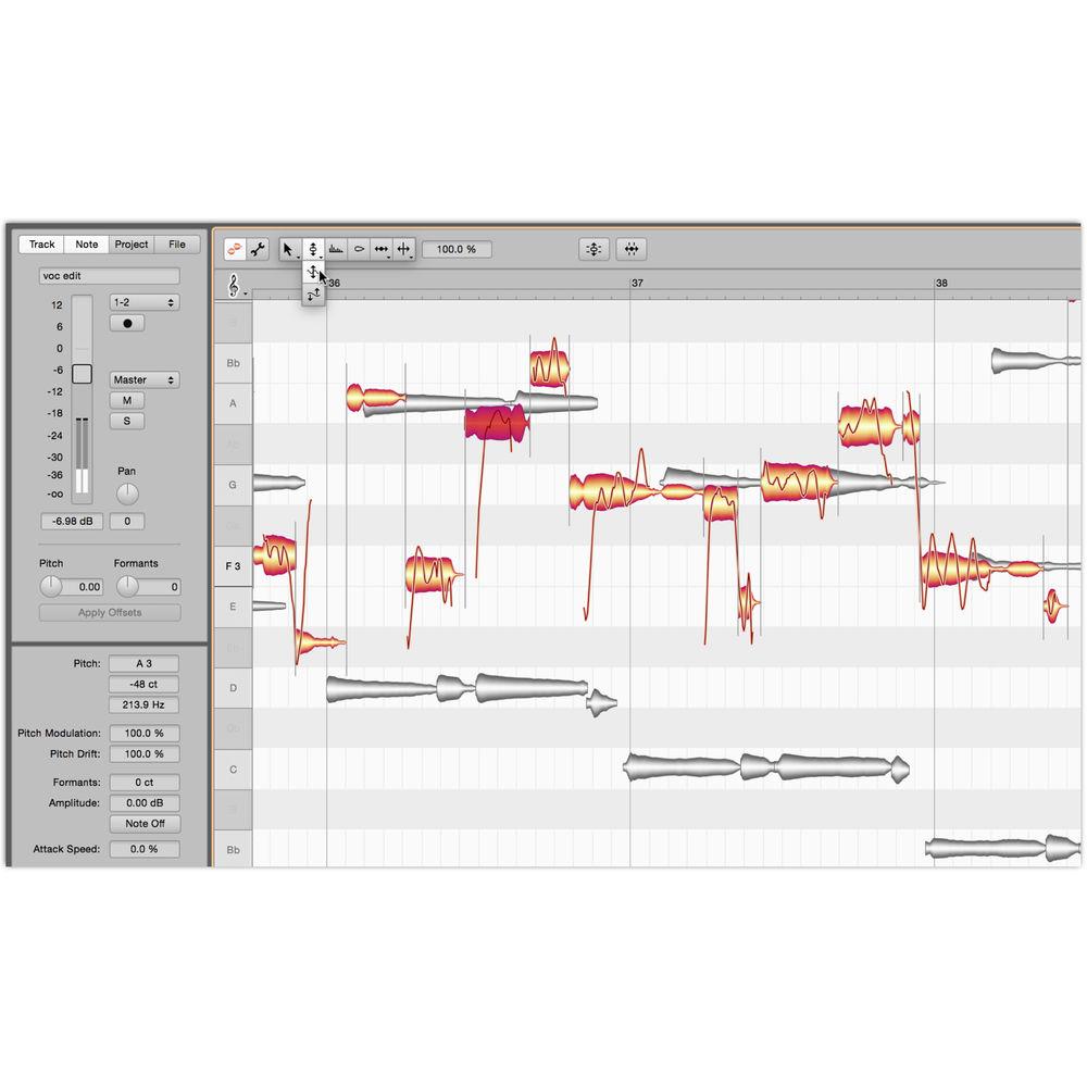 Celemony Melodyne 4 Studio Polyphonic Pitch Shifting Time Stretching Software