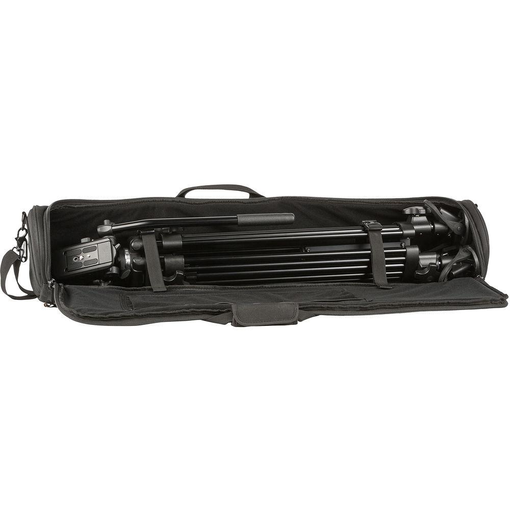 E-Image EG01A2 Two-Stage Aluminum Tripod System with GH01 Pan Tilt Fluid Head