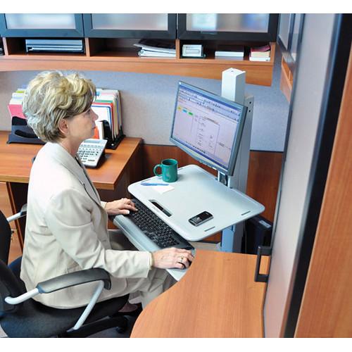 Ergotron WorkFit-C Single LD Sit-Stand Mobile Workstation