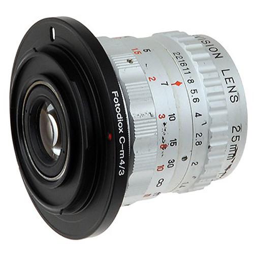 FotodioX Mount Adapter for C-Mount Lens to Micro Four Thirds Camera