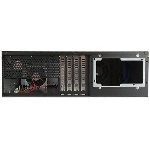 iStarUSA D-350HB-T 3 RU Compact 5 x 3.5" Bay Hotswap microATX Rackmount Chassis