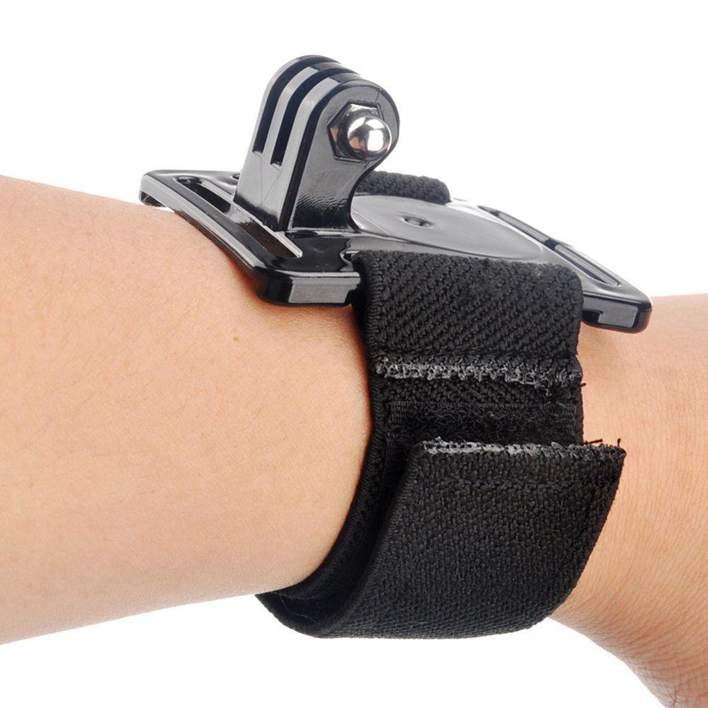 MegaGear Band Wrist Strap & Mount for GoPro with Cleaning Cloth
