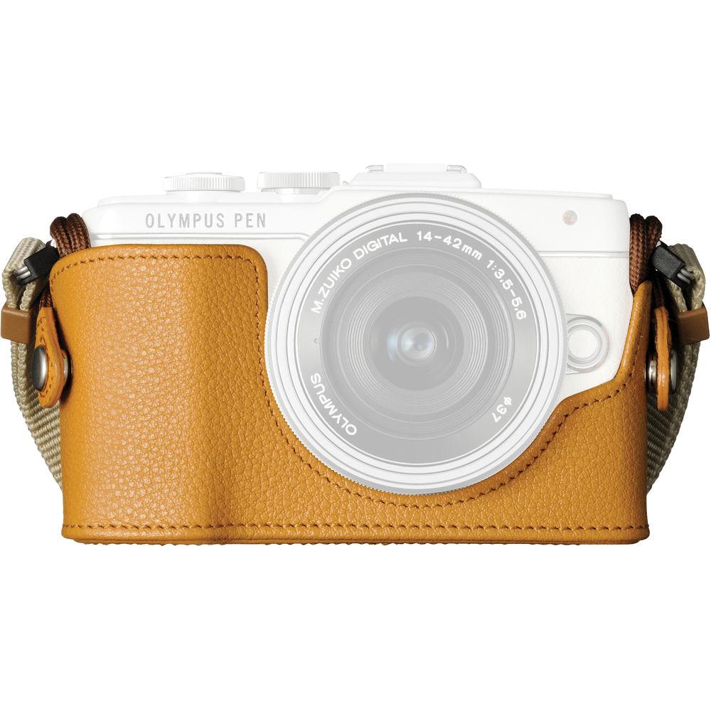 Olympus CS-45B Genuine Leather Body Jacket for E-PL7 Digital Camera