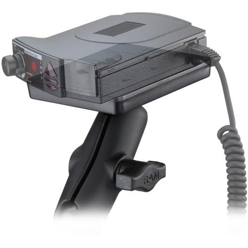 RAM MOUNTS Magnetic Power Plate III U-Bolt Handlebar Mount for Radar Detectors