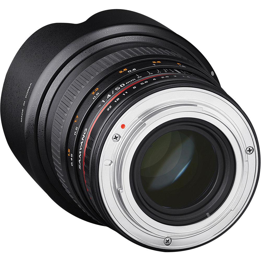 Samyang 50mm f 1.4 AS UMC Lens for Pentax K