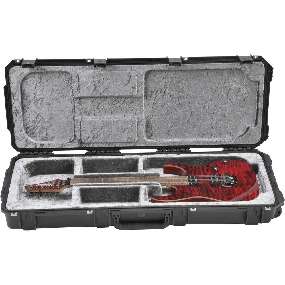 SKB iSeries Waterproof Open Cavity Flight Case for Electric Guitar