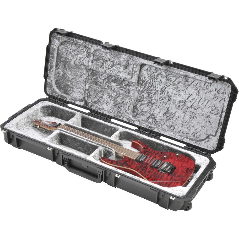 SKB iSeries Waterproof Open Cavity Flight Case for Electric Guitar