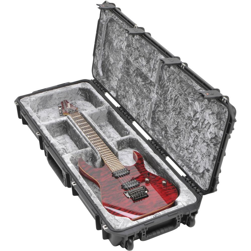 SKB iSeries Waterproof Open Cavity Flight Case for Electric Guitar