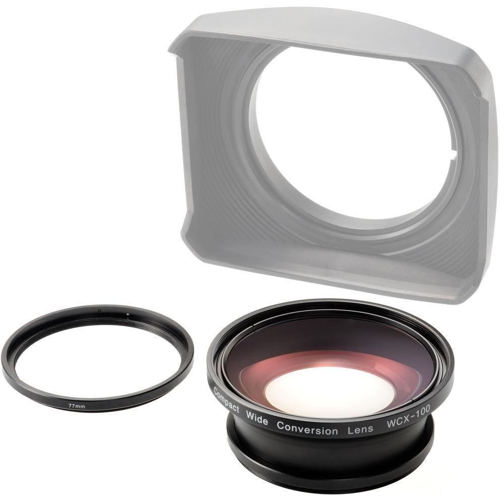 Zunow Compact Wide 0.8x Conversion Lens for Cameras with 82, 77, or 72mm Front Thread
