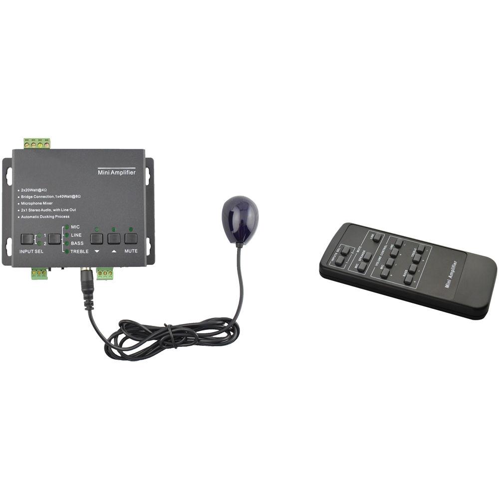 A-Neuvideo ANI-PAIR IR Receiver and Remote for the Ani-PA Amplifer, A-Neuvideo, ANI-PAIR, IR, Receiver, Remote, Ani-PA, Amplifer