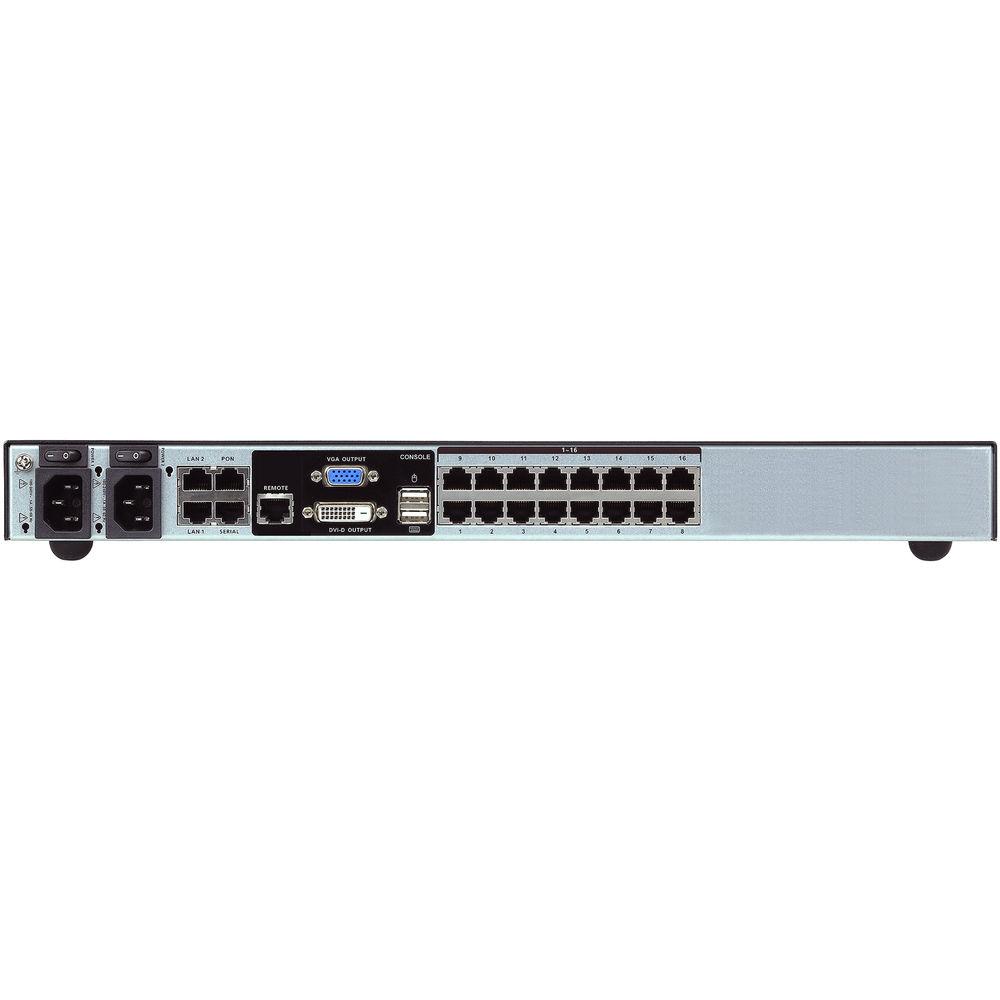 ATEN KN Series 16-Port KVM over IP Switch with Dual Power LAN