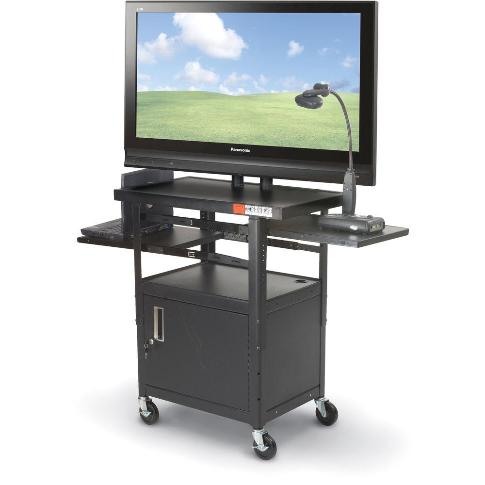 Balt Height Adjustable Flat Panel TV Cart