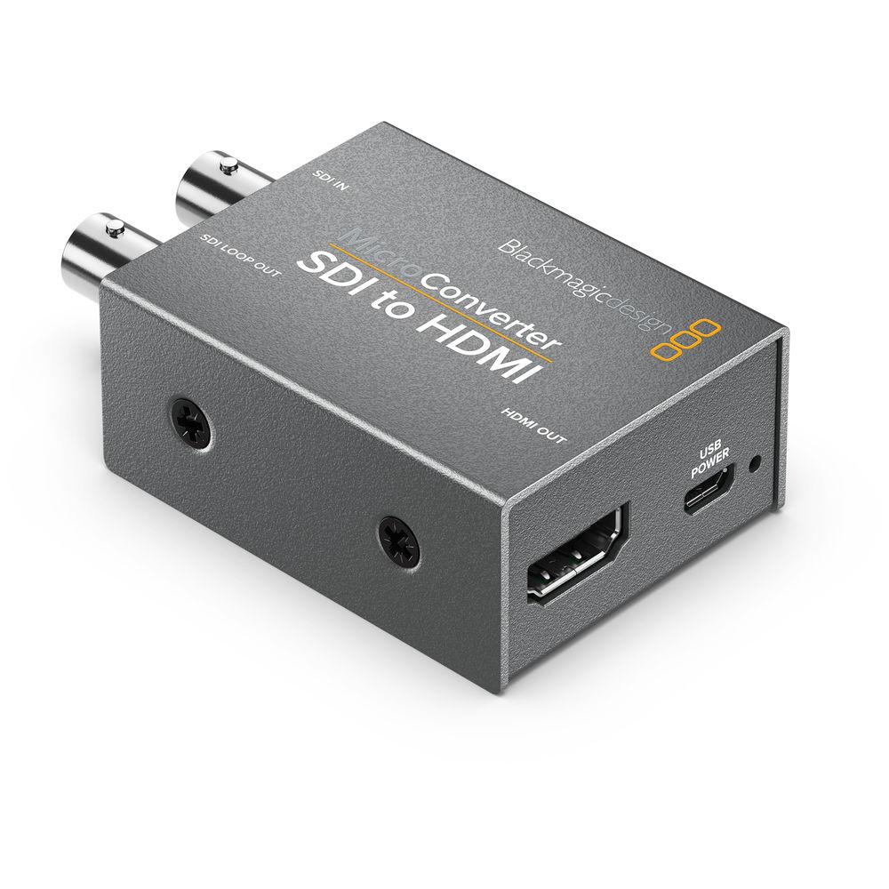 Blackmagic Design Micro Converter SDI to HDMI with Power Supply