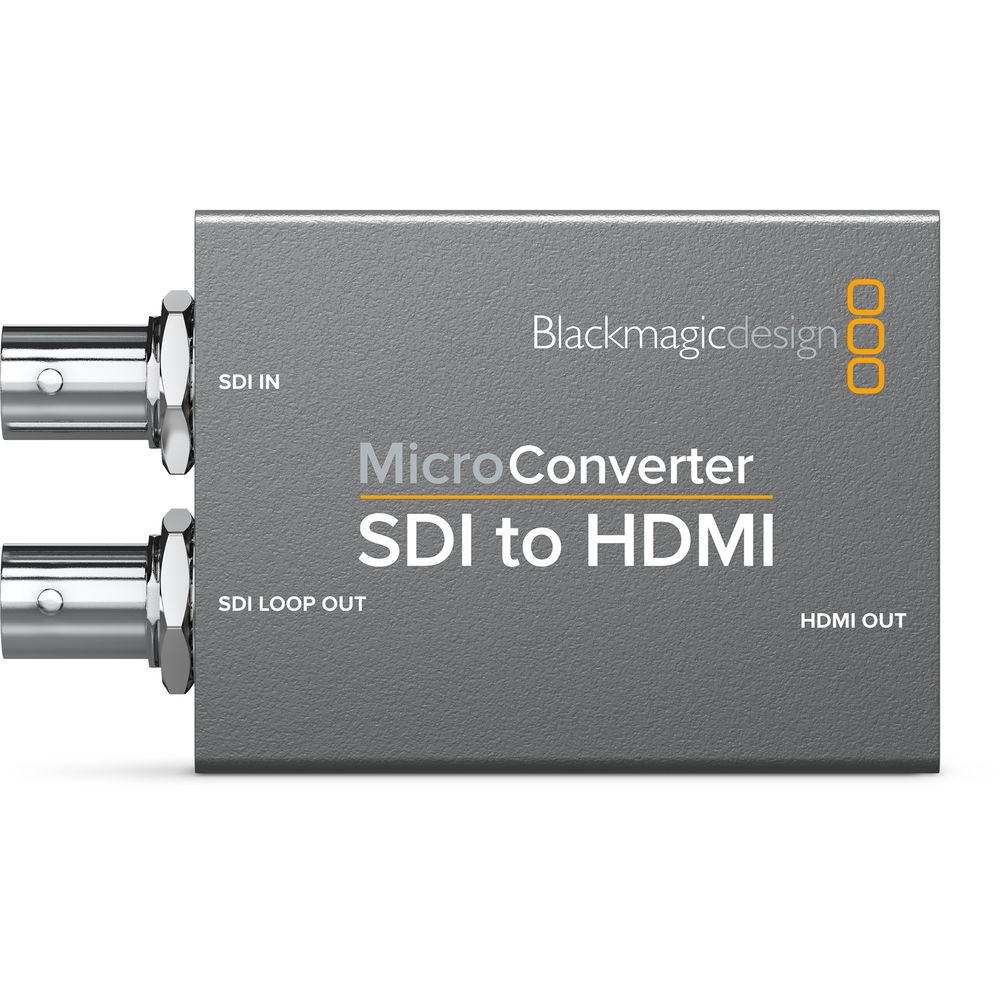 Blackmagic Design Micro Converter SDI to HDMI with Power Supply