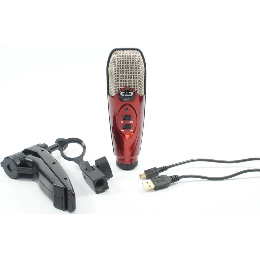 CAD U37 USB Studio Condenser Recording Microphone