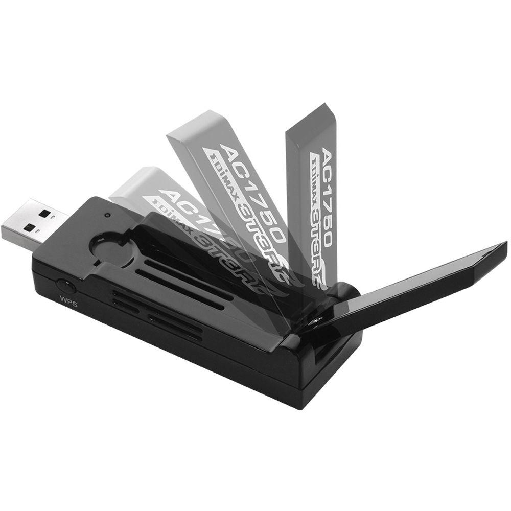 EDIMAX Technology AC1750 802.11ac Dual-Band Wi-Fi USB 3.1 Gen 1 Adapter