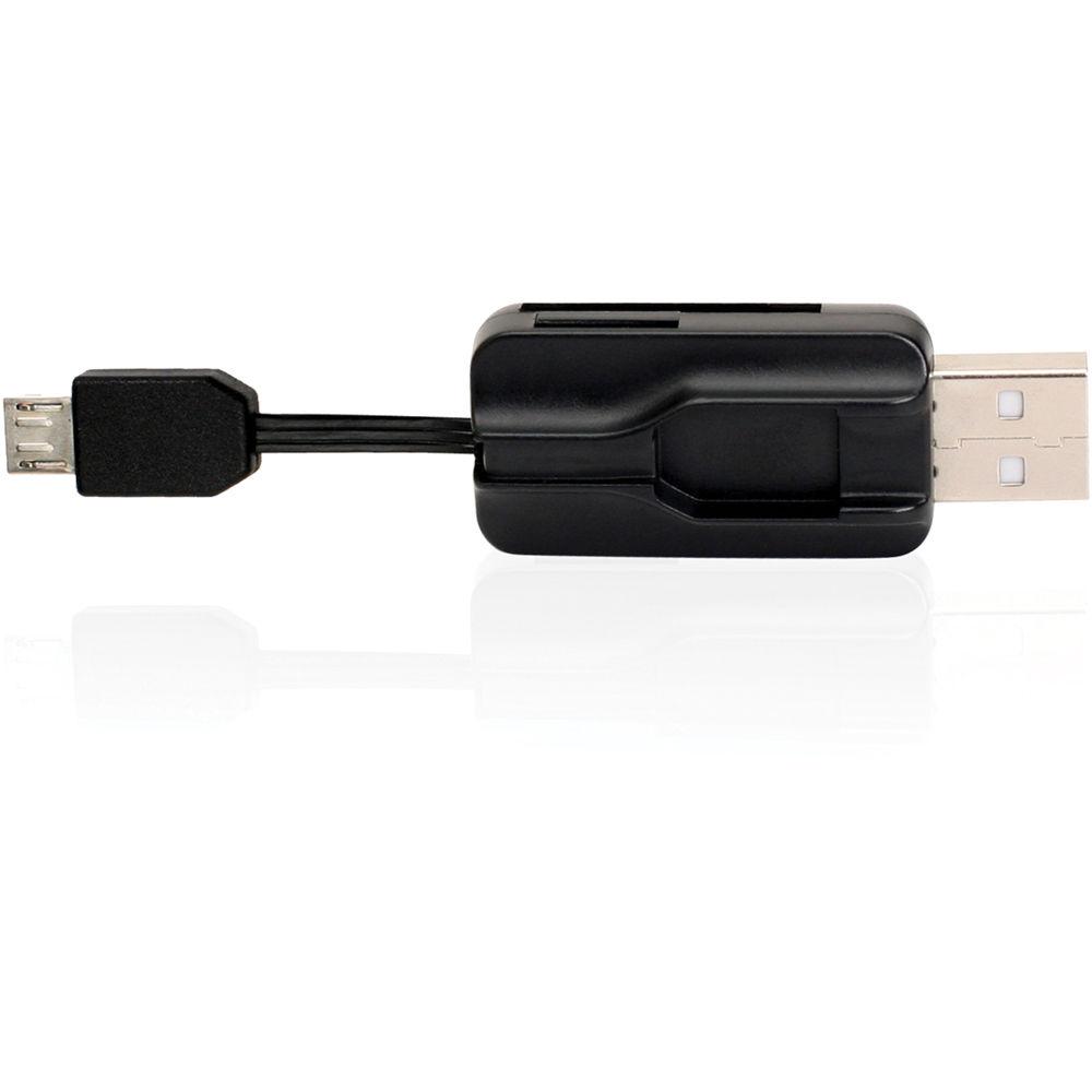 IOGEAR GoFor2 USB On-the-Go Card Reader for PC Mac & Mobile Devices