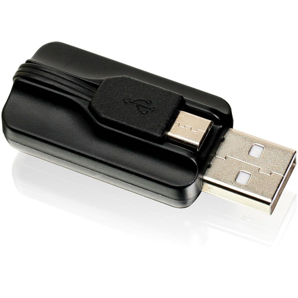 IOGEAR GoFor2 USB On-the-Go Card Reader for PC Mac & Mobile Devices