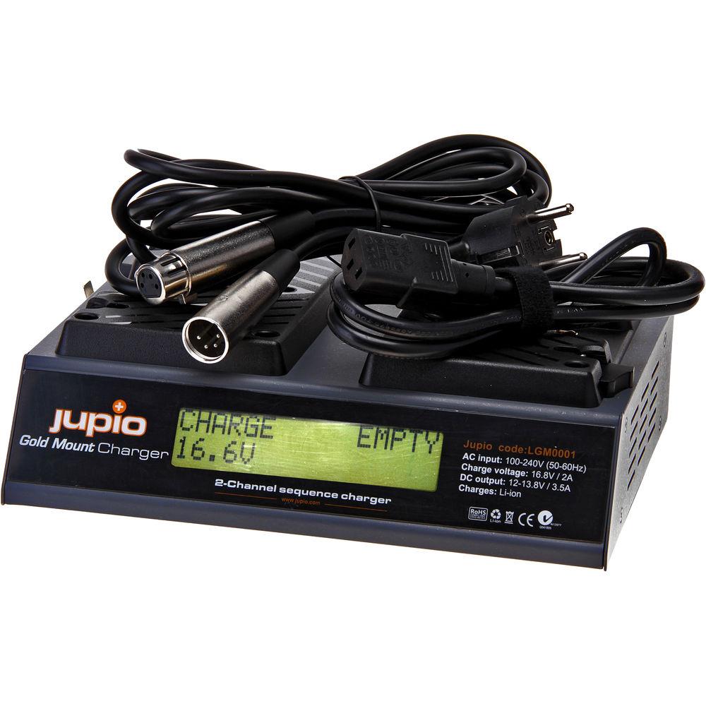 Jupio 16.8V, 2A Charger for Broadcast Batteries