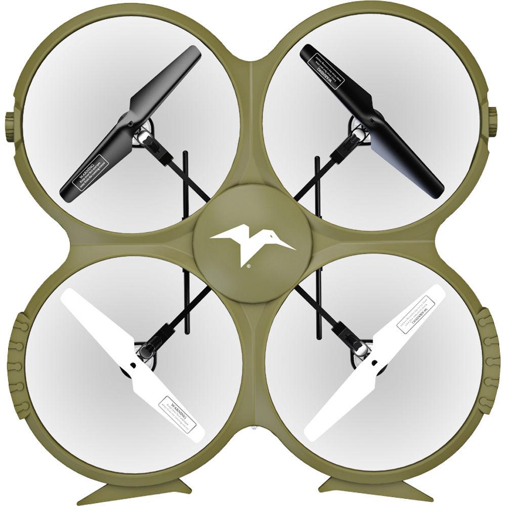 Kolibri U818A Discovery Delta-Recon Tactical Edition Wi-Fi Quadcopter with 720p HD Camera