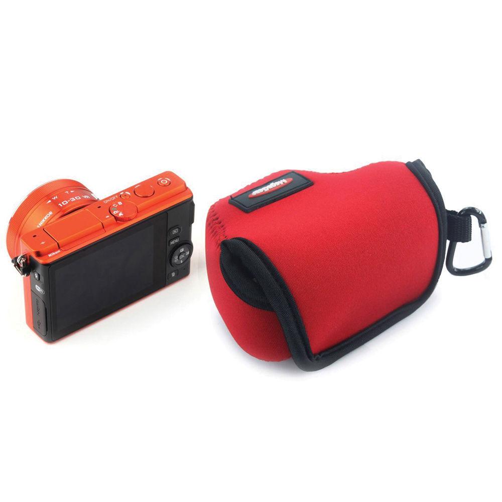 MegaGear MG387 Ultra-Light Neoprene Case for Nikon 1 J4 with 10-30mm