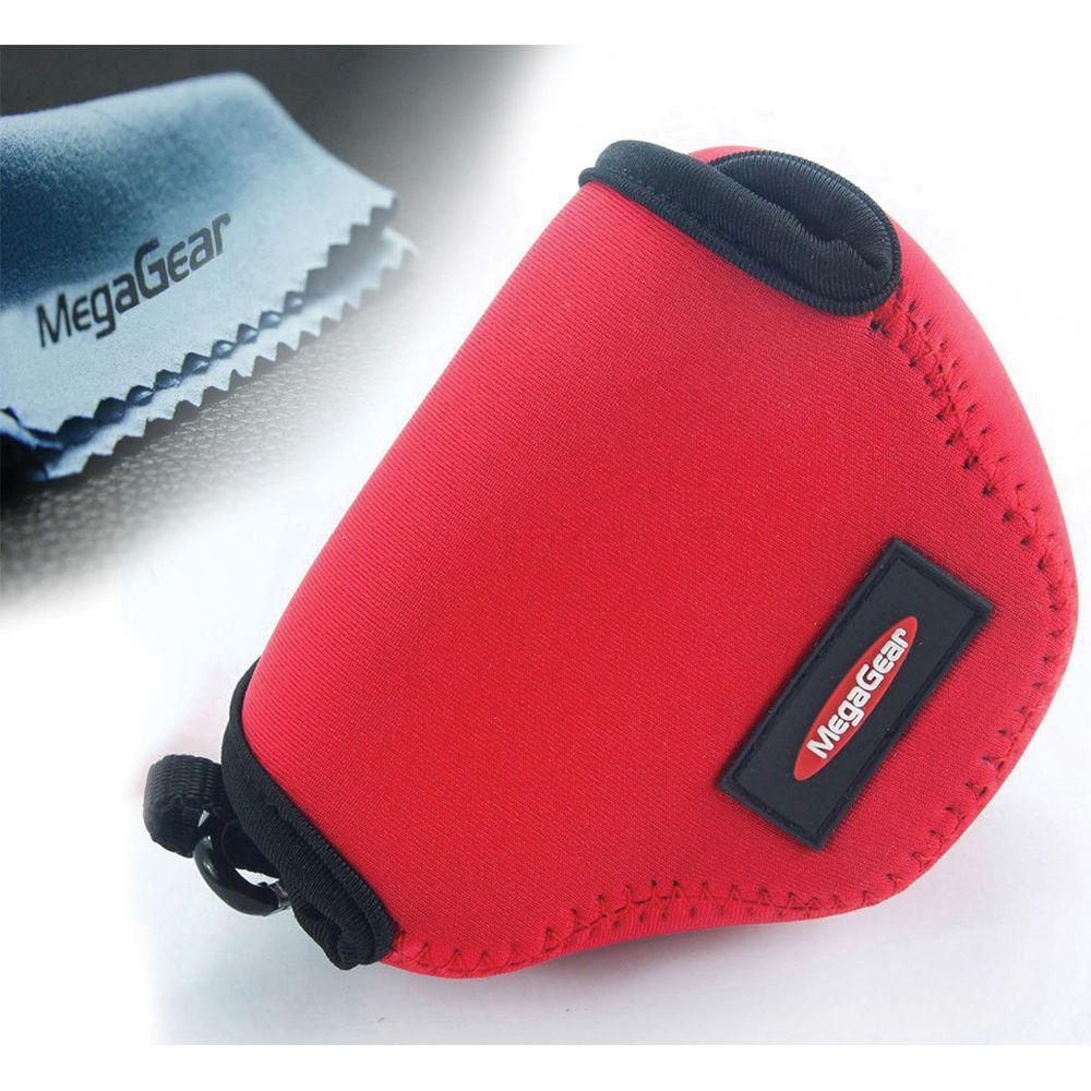 MegaGear MG387 Ultra-Light Neoprene Case for Nikon 1 J4 with 10-30mm