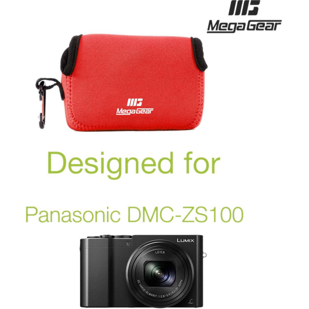 MegaGear Ultra-Light Neoprene Camera Case for Panasonic DMC-ZS100