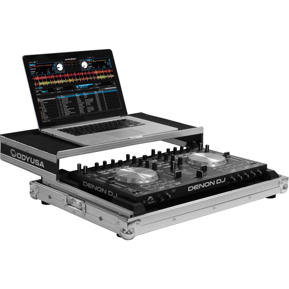 Odyssey Innovative Designs Flight Ready Low Profile Glide Style Case for Denon DN-MC4000 Controller