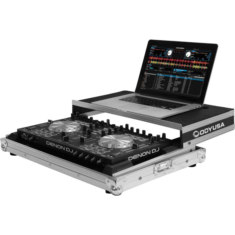 Odyssey Innovative Designs Flight Ready Low Profile Glide Style Case for Denon DN-MC4000 Controller