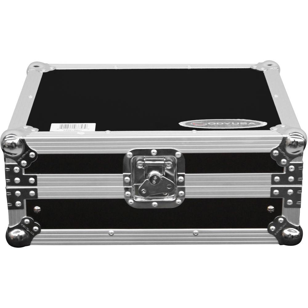 Odyssey Innovative Designs FZGS12MX1 Flight Zone Series Low Profile Glide Style Case for a 12" DJ Mixer